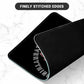 ITNRSIIET Mouse Pad with Stitched Edge Premium Textured Smooth Precise Operation Waterproof Washable Non-Slip Rubber Base Desktop Protection Mat, 10.2×8.3×0.12 inches, Funny Burning Box