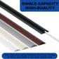 4ft Cord Hider Floor, Heavy Duty Cord Covers for Wires on Floor, Black Floor Cable Management, Hide Cord Cover Floor, Electrical Cable Hider Cord Protector Floor, Cable Cavity: 0.78" W x 0.32" H