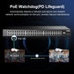 48 Port Full PoE Gigabit Switch with 2 Gigabit SFP, IEEE802.3af/at Max 800W, YuLinca Unmanaged Rackmount Gigabit PoE Switch