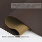 YSAGi Non-Slip Leather Desk Pad, Waterproof Laptop Computer Desk Keyboard Mat, Table Protector Blotter Mat, Large Mouse Pad for Office/Work/Home/Decor(Dark Brown, 23.6" x 13.7")