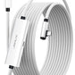 JSAUX Link Cable with 18W Charging 16ft, Compatible with Oculus Meta Quest 3S/ 3/ 2/ Pro and Pico 4, PC VR, Steam VR Accessories, 2-in-1 High Speed 5Gbs USB3.0 to USB C Data Cord for VR Headset