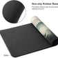 Misty Forest Large Mouse Pad,Gaming Keyboard Desk Pad,Extended Mouse Mat Non-Slip Rubber Base with Stitched Edges for Office Game Home XXL 35.4"x15.7"