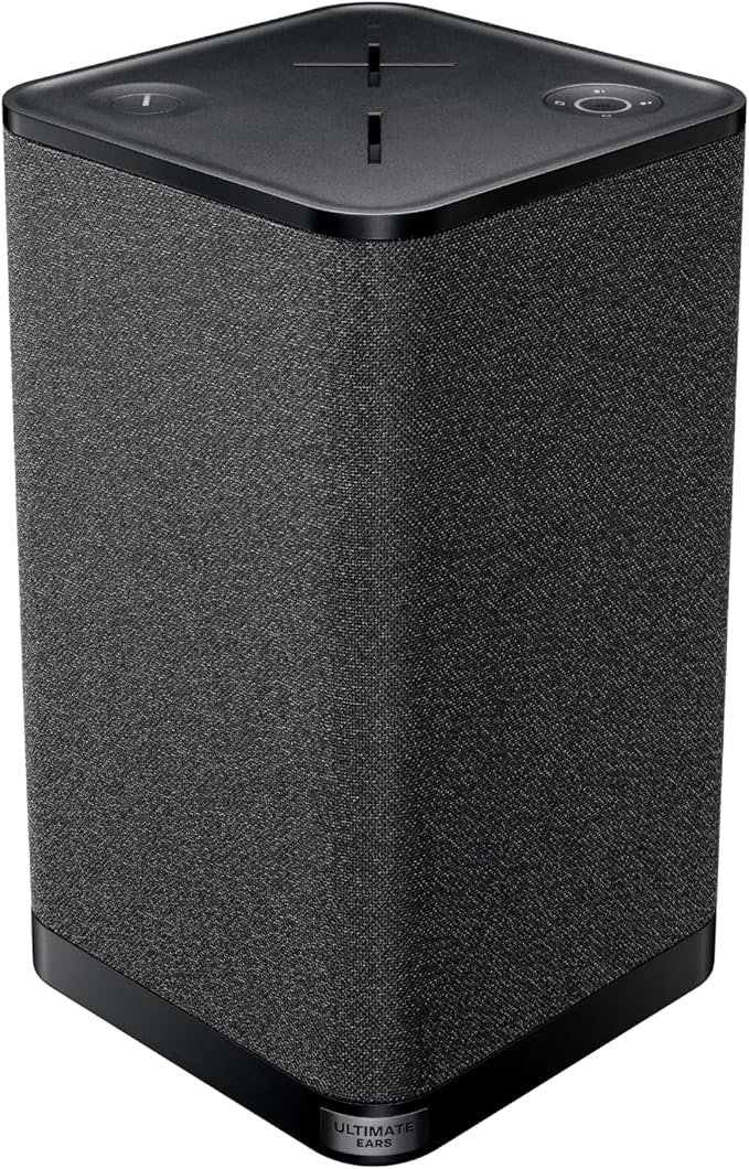 Ultimate Ears Hyperboom Portable Bluetooth Speakers, Loud Party Speaker, Big Bass, Water Resistant IPX4, 150 Ft Range, USB-C – Black