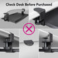 EHO Clamp-On Retractable Adjustable Keyboard Tray, Under Desk Ergonomic Keyboard Tray - Easy Tool-Free Install - Small Surface 20" (24.8" Including Clamps) x 11.5"