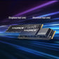 TEAMGROUP T-Force G70 PRO Graphene Heatsink 2TB DRAM SLC Cache 3D TLC NAND NVMe InnoGrit PCIe Gen4x4 M.2 2280 Gaming Internal SSD Works with PS5 Read/Write 7400/6800 MB/s TM8FFH002T0C129