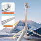 JOILCAN Tripod for iPhone & Camera, 64" Selfie Stick with 360° Ball Head Remote & Phone Holder, Extendable Portable Phone Tripod Stand for Travel Vlog Compatible with Canon Sony DLSR DJI (White)