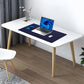 AFIING Dual-Sided Desk Pad, Natural Cork & PU Leather Large Mouse mats for Office and Home Work, Desk Protector Non-Slip, Waterproof, Easy Clean (Blue, 23.6" x 13.7")
