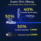 Rapink Patch Cables Cat6/ Cat6a 10ft (24 Pack) Slim, Cat6a Ethernet Patch Cable 10G Support, Snagless Cat 6 Patch Cable for Patch Panel to Switch, Flexiable Cat6 Ethernet Cable Blue