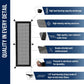 Cable Management net - Under Desk Wire Management - Flexible Under Desk Cable Management Tray Black