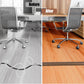 Floor Cord Cover Cable Cavity Self Adhesive Cord Hider Floor 10FT Floor Cable Management Power Cord Protector Floor Electric Cord Covers for Offices, Gym, Exhibitions (Misty Brown Wood, 1.57" x 10')