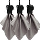 SPUDZ Classic Microfiber Lens Cleaner – Clip-On Pouch, Washable – for Binoculars, Scopes, Glasses, Screens | G10, 6 x 6 Inch (3-Pack)