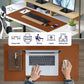 PU Leather Desk Pad Protector Gaming Mouse Pad Non Slip Desk Mat for Keyboard and Mouse Waterproof Desk Writing Pad for Office and Home Desk Accessories(Brown, 23.6 * 11.8)