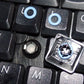 Captain O-Ring - Rubber Oring Keyboard Switch Dampeners Blue [40A-R 0.4mm Reduction] (135 pcs w/Screen Cloth)