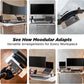 Moodular Add-ons Phone Stand [Accessory Only - Requires Moodular Wooden Monitor Stand Slide Rails for Use] Black MSA-PS