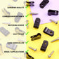 Swpeet 120 Pack Black 1/4 Inch Nylon Plastic R-Type Cable Clips Clamp Kit, Nylon Screw Mounting Cord Fastener Clips with 120 Pack Screws for Wire Management (1/4 Inch, Black)