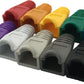 Accessbuy 100 Pack RJ45 CAT6 CAT6E CAT5 CAT5E Ethernet Network Cable Strain Relief Boots Cable Connector Plug Cover Mixed Color for Laptop