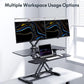 FlexiSpot Dual Monitor Stand for Desk Adjustable Spring Monitor Arm Desk Mount Hold up to 3.3 to 11lbs Vesa Dual Monitor Mount with C Clamp for 10 to 27 Inch Computer Screens
