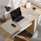 AFIING Extra Large Desk Mat - 55"x 24" Non-Slip Desk Pad for Office and Home - Ideal for Large Mouse Pad and Desk Mats on Top of Desks(Beige)