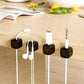 Magnetic Cable Clips, Adjustable Cord Holder Management, Adhesive Wire Keeper Organizer for Home Office Desk Phone PC Car Wall Desktop Nightstand Appliance (9-Pack Black)
