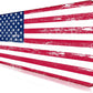 American Flag XXL Extended Mouse Pad, Patriot Large Laptop Pad, Waterproof, Non Slip, Gaming Office and Home Stitching Edge Table Pad 35.4 x 15.7 x 0.12 Inches