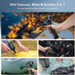 Car Vacuum Portable Cordless, Mini Handheld Vacuum Cleaner for Pet Hair/Car/Home, Suction & Blow 2 in 1, 22KPa High Power, 6000mAh, Small Lightweight Gadget, Type-C Rechargeable.