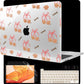 MEEgoodo Case for MacBook Pro 13 inch Case 2022 2021 2020 New A2338 M2/M1 A2251 A2289, Laptop Hard Shell with Keyboard & Camera Cover Compatible with 13 inch MacBook Pro, Cute Dog & Bows