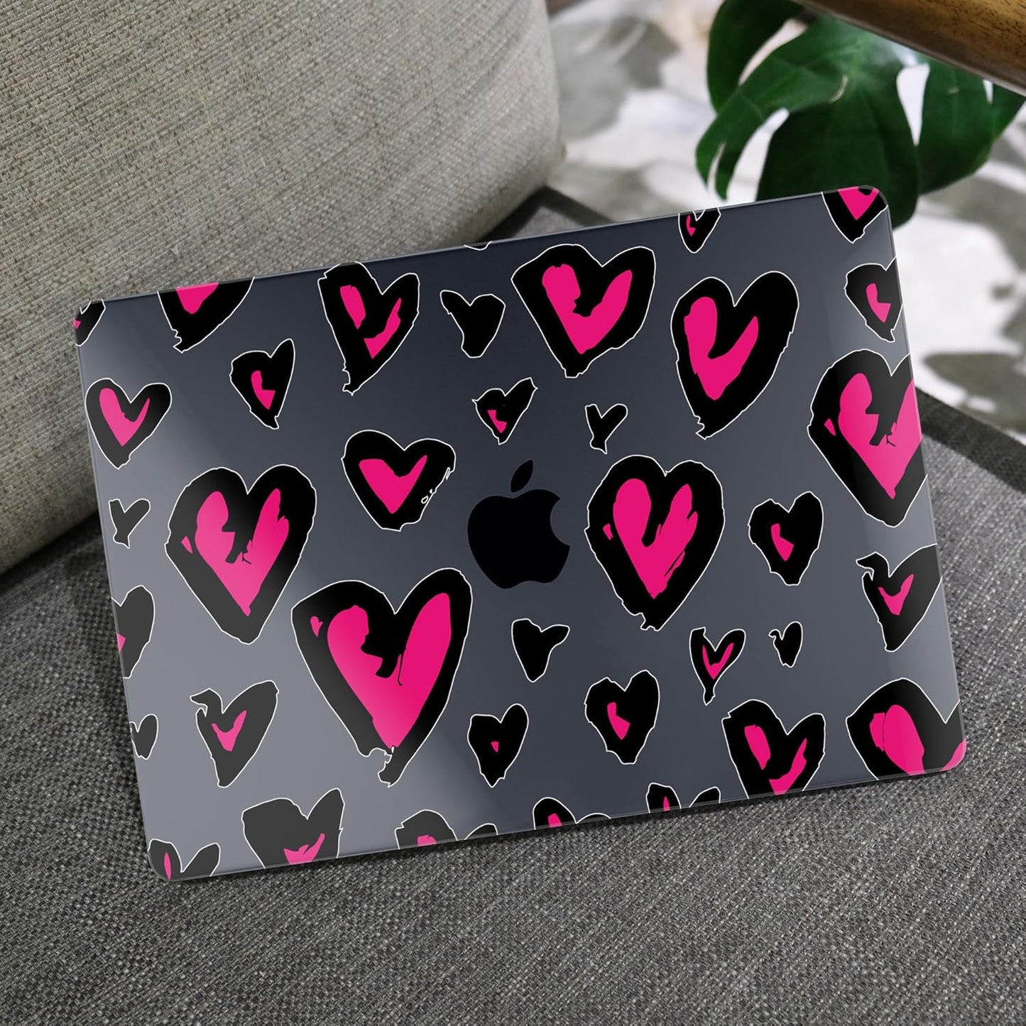 MEEgoodo Case for MacBook Pro 13 inch Case 2022 2021 2020 New A2338 M2/M1 A2251 A2289, Laptop Hard Shell with Keyboard & Camera Cover Compatible with 13 inch MacBook Pro, Handwritten Heart