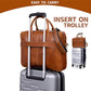 VC VINTAGE COUTURE Leather briefcase bag for men Leather Laptop Bags For Men and Women Travel Messenger Bag