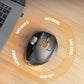 SABLUTE Wireless Trackball Mouse, Ergonomic Bluetooth Rechargeable Computer Mouse, Backlit Rollerball Thumb Laptop mice with 5 Level DPI, Adjustable Angle, 3 Devices Connection for PC, Mac, Windows