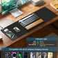 TopMade Mouse Pad with 15W Fast Wireless Charging, 31.5"x11.81" XL Large Gaming Mousepad, Waterproof Desk Pad, Classic Black Computer Desk Mat(Includes 20W PD Power Adapter & 6.56ft Woven Cable)