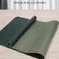 Leather Desk Pad Protector, Large Mouse Pad and Non-Slip Mat, Waterproof PU Leather Blotter Mat for Office and Home (Dark Green, 36" x 17")