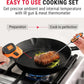 ThermoPro Temperature Gun, Infrared Thermometer Gun with Laser Pointer, Meat Thermometer Digital with Super Long Probe, Food Thermometer for Cooking, Laser Thermometer Gun -58℉-1022℉ Not for Human