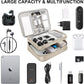 Electronic Organizer Travel Case, Travel Cord Organizer Case Portable Waterproof Cable Organizer Bag for Charger, Cord, USB, Power Bank, Earphone