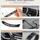 40Pcs Nearockle Reusable Cable Ties, Adjustable Silicone Cord Organizer Small Zip Ties for Charging Cords Earphone Computer Wire, Office Desk Cable Management Travel Accessories(Black)