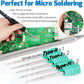 WEP 982-V Micro Soldering kit with 5 C210 Soldering Iron Tips, Temperature Control, Sleep Mode, Auto Shutdown and LCD Display