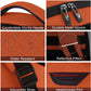 Laptop Backpack,Business Travel Anti Theft Slim Durable Laptops Backpack with USB Charging Port,Water Resistant College Computer Bag for Women & Men Fits 15.6 Inch Laptop and Notebook-Orange