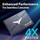 TEAMGROUP T-FORCE VULCAN Z 1TB SLC Cache 3D NAND TLC 2.5 Inch SATA III Internal Solid State Drive SSD (R/W Speed up to 550/500 MB/s) T253TZ001T0C101