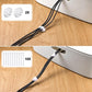 Cable Management Box - Large Cord Organizer Box to Hide Power Strip & Under Desk, TV Computer Wires Cable Organizer Box with Baby Proofs, Desk Cord Organizer for Home/Office - White