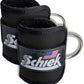 Schiek Sports 1707 Ankle Cuffs - Ideal for Glute Kickbacks and Cable Machine Workouts - Durable and Built To Last