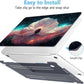 Mektron for MacBook Pro 13-inch Case 2022 2021 2020 Release A2338 M2 M1 A2289 A2251, Printed Plastic Hard Shell Cover for New MacBook Pro 13.3-inch Touch Bar Fits Touch ID，Galaxy Flower