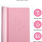 YSAGi Leather Desk Pad Protector, Large Mouse Pad, Non-Slip PU Leather Desk Blotter, Laptop Desk Pad/Mat, Waterproof Writing Pad for Office and Home (23.6" x 13.8", Pink)