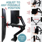 Dual Monitor Stand, Dual Monitor Arm, Dual Monitor Mount vesa Mount, up to 32 inch Monitor Desk Mount, soporte Monitor arms & Monitor Stands for 2 Monitors, Dual Monitor Riser Stand