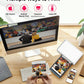 Liene 4x6'' Photo Printer, Wi-Fi Picture Printer, 20 Sheets, Full-Color Photo, Instant Phone Printer for iPhone, Android, Smartphone, Thermal dye Sublimation, Portable Photo Printer for Home Use