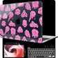 MEEgoodo Case for MacBook Pro 13 inch Case 2022 2021 2020 New A2338 M2/M1 A2251 A2289, Laptop Hard Shell with Keyboard & Camera Cover Compatible with 13 inch MacBook Pro, Pink Groovy Emoji