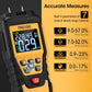 PREXISO Wood Moisture Meter - 7 in 1Digital Moisture Meter for Firewood, Woodworking, Walls, Home, Drywall, Paper, Floor - Moisture Reader, Pin-Type Water Leak Detector, Dampness Meter