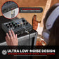 Pyle USB Audio Interface - MIC/LINE - Guitar - AUX Stereo & RCA Inputs - Preset 24 Digital Effects - Phantom Power - Phone/Stereo/Monitor/Headphone Outputs - For Computer Playing & Recording - PMUX9
