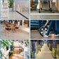 Floor Cord Covers for Wires 10FT Cable Hider Wire Coverr Self Adhesive Cord Hider Floor for Offices, Homes, Workshops, Warehouses Cable Cavity 0.47" W x 0.27" H
