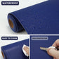 Desk Mat,35.4" x 17" Leather Desk mat,Double-Sided Desk Pad,Desk matt for Desktop,Large Mouse Pad,Office Desk mat,Waterproof Desk Blotter pad for Office&Home(Sapphire Blue+Cork)