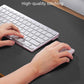 Leather Desk Pad Protector, Large Mouse Pad and Non-Slip Desk Cover, Waterproof PU Leather Blotter Mat for Office and Home (Dark Grey, 36" x 17")