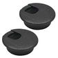 Desk Grommet 2" (50 mm), Desk Cord Hole Cover, Cable Grommet ABS Plastic, Desk Hole Grommet for Office and Home Table Cable, Detachable Cable Cord Organizer (Light Grey 2 Pcs)